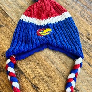 KU Youth Adidas Stocking Cap